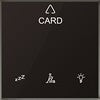 SCHNEIDER ELECTRIC Schneider Electric LSSMKH03NS_A SpaceLogic Glass Touch Keycard Holder 3 Buttons Modbus