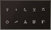 Schneider Electric LSSMBU10NP_A SpaceLogic Glass Touch Panel, 10 Buttons, Modbus