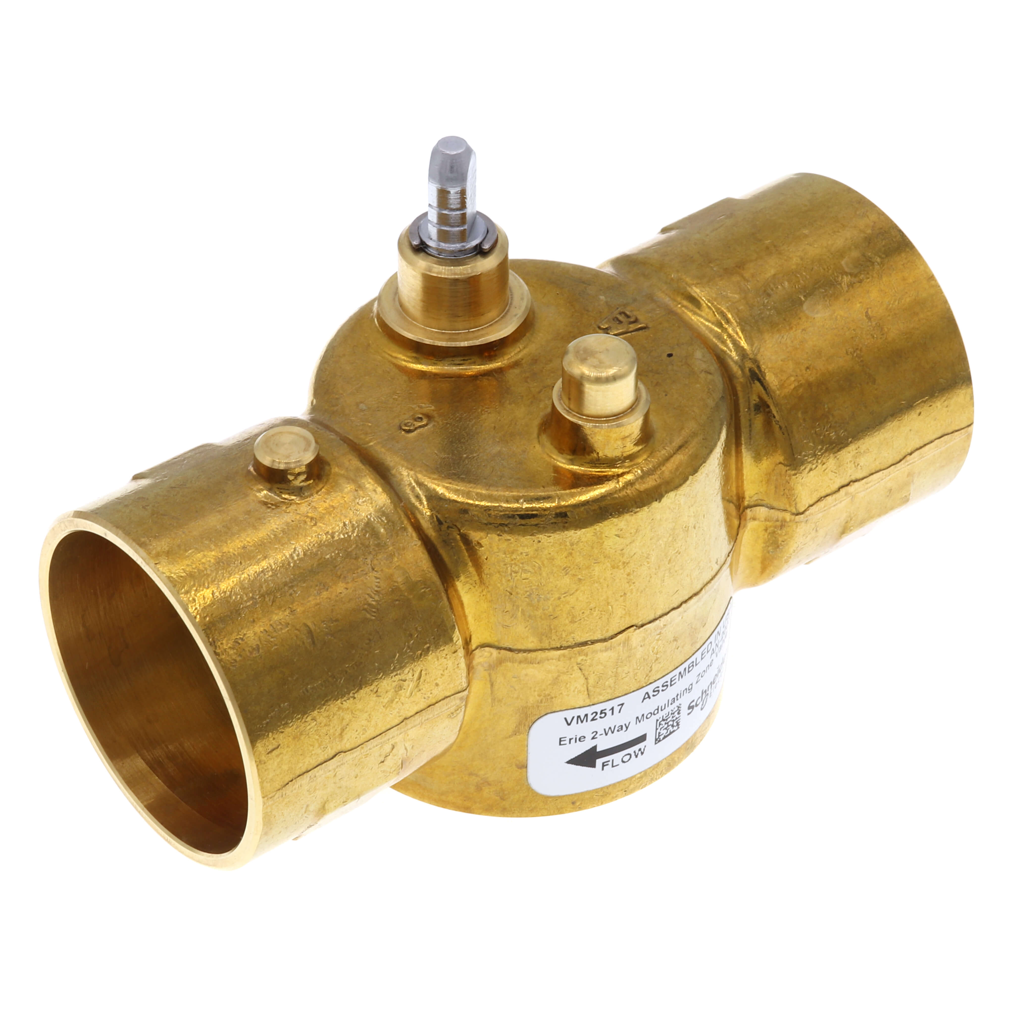 SCHNEIDER ELECTRIC Schneider Electric VM2517 1-1/4 Sweat 2-Way Modulating Valve Body 8 Cv