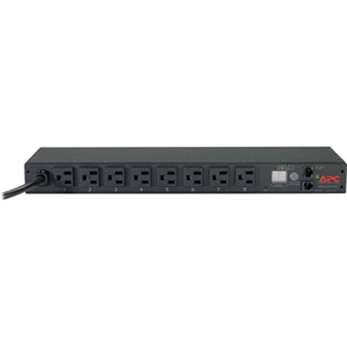 APC APC AP7800B Rack PDU, Metered, 1U, 15A, 100/120V, (8) 5-15