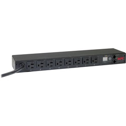 APC APC AP7801B Rack PDU, Metered, 1U, 20A, 120V, (8) 5-20