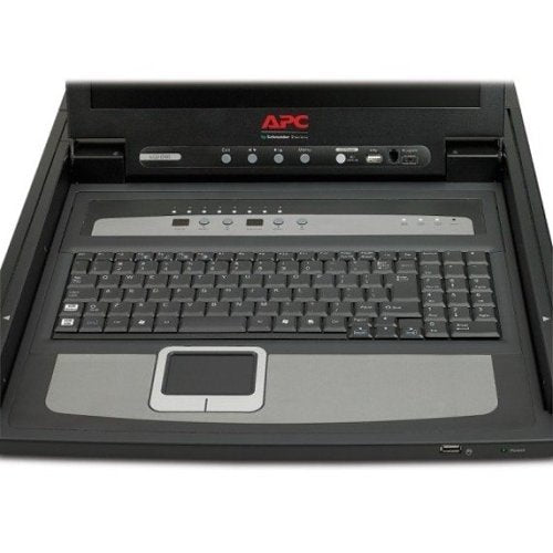 APC APC AP5808 17 Rack LCD Console with Integrated 8 Port Analog KVM Switch