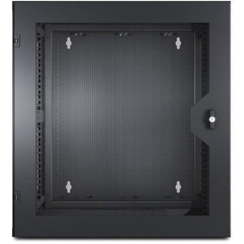APC APC AR100HD NetShelter 13U Wall Mount Rack Cabinet Vented Door Double Hinged Server Depth