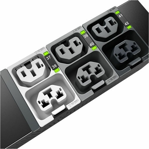 APC APC APDU10151ME NetShelter Rack PDU Advanced, Metered, 30A, 208V, NEMA L6-30P, 40 Outlet