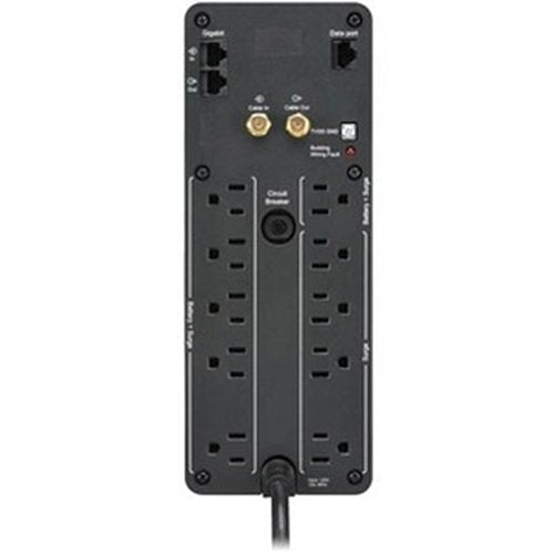 APC APC BR1350MS Back-UPS PRO BR 1350VA SineWave 10-Outlets 2-USB Charging Ports