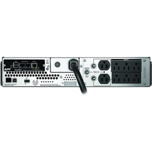 APC APC SMT2200RM2UNC Line Interactive Smart-UPS with Network Card, 2200VA/1920W, 5-15R and 5-20R NEMA Outlets, 2U RMS