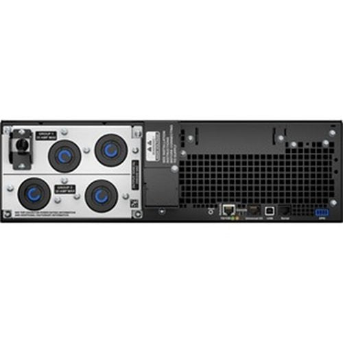 APC APC SRT5KRMXLT On-Line Smart-UPS with SmartSlot and Network Card and Rail Kit, 5400VA/4800W, L6-20R and 2L6-30R NEMA Outlets, 3U RMS