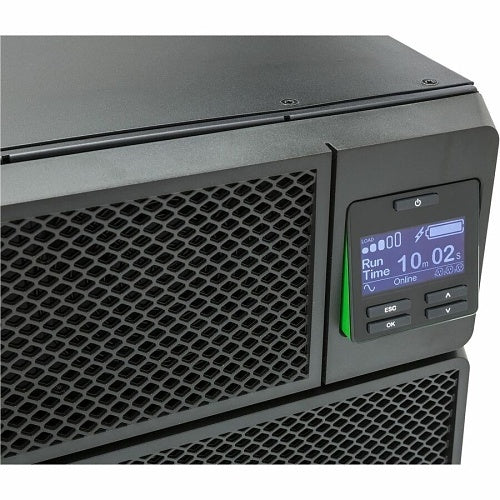 APC APC SRT5KRMXLT-5KTF On-Line Smart UPS with Rail Kit and Transformer, 5000VA/4800W, 12 5-20R, L6-20R, and L6-20R NEMA Outlets