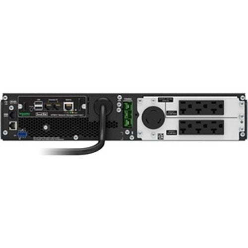 APC APC SRT2200RMXLA-NC On-Line Smart UPS with Rail Kit, 2200 VA/1800W, 5-20R and L5-2R NEMA Outlets, 2U RMS