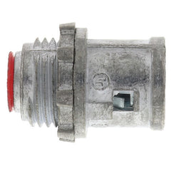 ARLINGTON Arlington 38A Zinc Die-Cast Straight Cable Connector 3/8 Inch 1/2 Inch Knockout