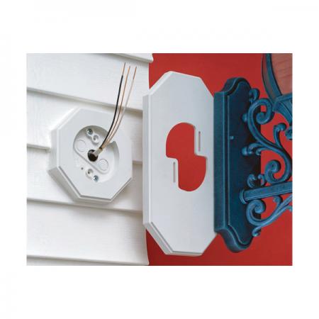 ARLINGTON Arlington 8100LP Mega Siding Plate With Mounting Bracket 3-1/2 in 13.49 in L x 7.142 in W
