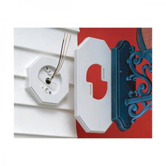 ARLINGTON Arlington 8100LP Mega Siding Plate With Mounting Bracket 3-1/2 in 13.49 in L x 7.142 in W