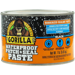 GORILLA GLUE Gorilla Glue 109404 Hybrid Silicone Caulk Sealant 1 Lb Black