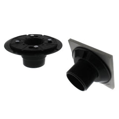 SIOUX CHIEF Sioux Chief 821-200PSQ Shower Pan Drain PVC Ring & Strainer Square 2 Inch