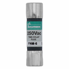 EATON Bussmann FNM-6 250vAC 6amp Dual-Element Time-Delay Midget Fuse