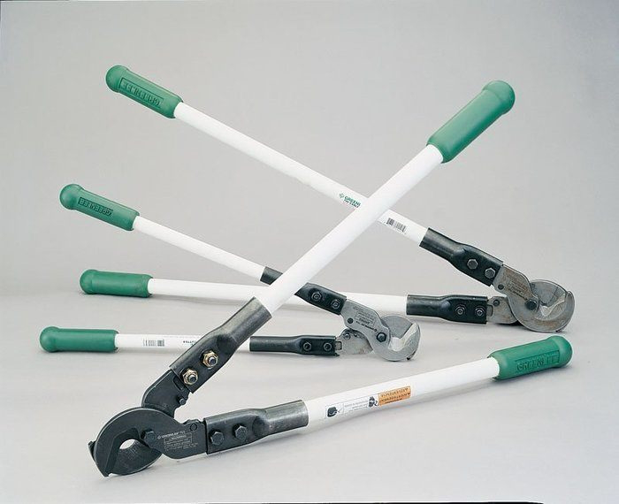 GREENLEE Greenlee 706 Wire Cutter - 31-1/2 in Aluminum: 1000 mcm, Communication Cable: 1-1/2 in, Copper: 750 mcm Cutting Capacity
