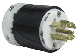 LEGRAND Pass & Seymour L2120P Plug LKG 120/208VAC 20A 3 5 BK/WHT
