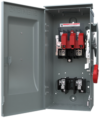 SIEMENS Siemens HF222N 240 VAC/250 VDC 60 Amp 2-Pole 3-Wire NEMA 1 Heavy Duty Fusible Safety Switch