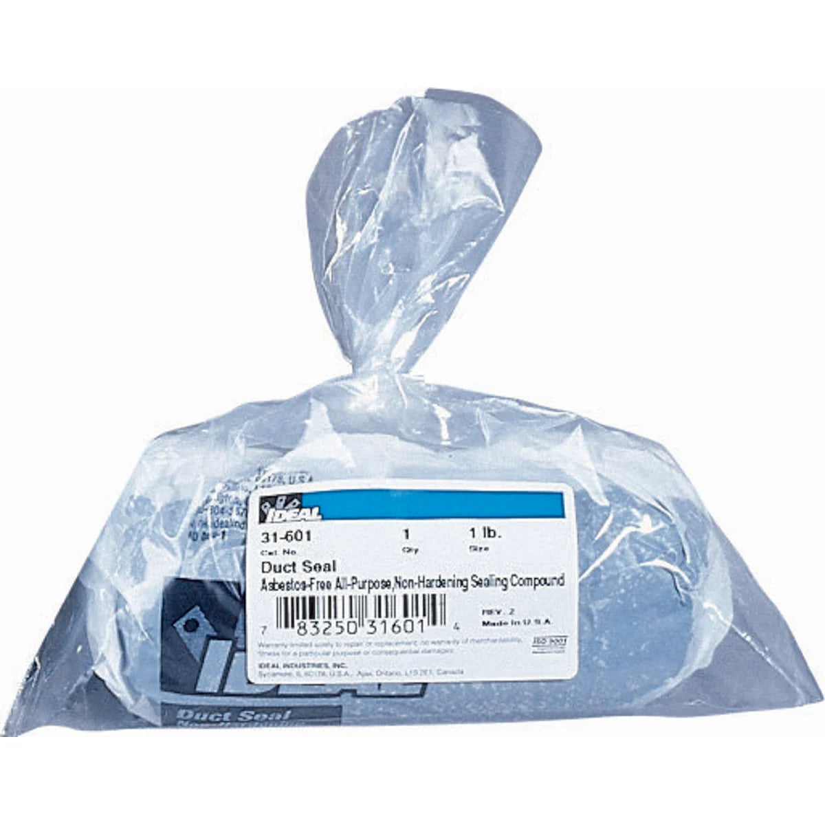 IDEAL Ideal 31-601 Duct Seal 1 lb Block