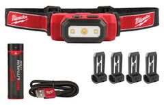 MILWAUKEE Milwaukee 2111-21 USB Rechargeable Hard Hat Headlamp 475 Lumens