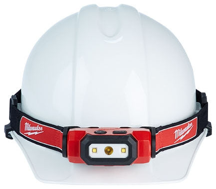 MILWAUKEE Milwaukee 2111-21 USB Rechargeable Hard Hat Headlamp 475 Lumens