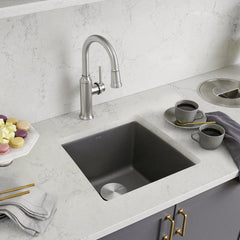 BLANCO BLANCO 441475 Performa Single Bowl Kitchen Sink in Cinder