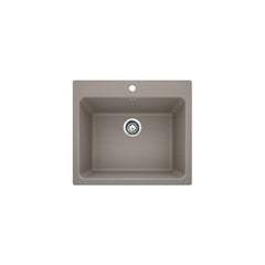BLANCO Blanco 401926 Liven Silgranit Laundry Sink Drop In/Undermount Truffle