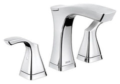 DELTA FAUCET Delta Faucet 3552-MPU-DST Tesla® Two Handle Widespread Bathroom Faucet - Metal Pop-Up