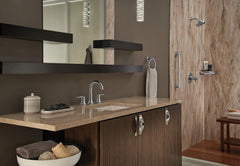 DELTA FAUCET Delta Faucet 3559-MPU-DST Trinsic Two Handle Widespread Bathroom Faucet