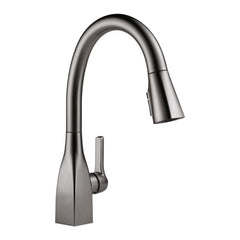 DELTA FAUCET Delta Faucet 9183-KS-DST Mateo Water Efficient Kitchen Faucet With ShieldSpray Technology 1.8 gpm 1 or 3 Faucet Holes