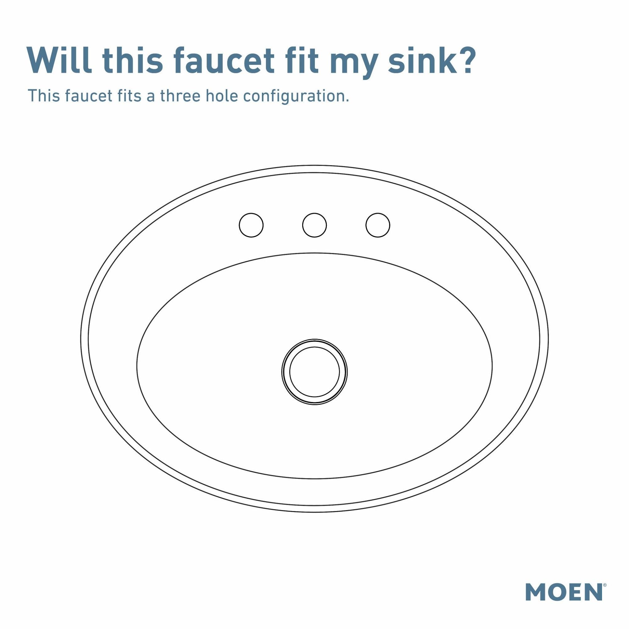 MOEN Moen 6401ORB Belfield Two Handle Centerset Bathroom Sink Faucet in Oil Rubbed Bronze