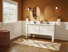 MOEN Moen 4500BN Wynford Single Handle Monoblock Bathroom Faucet in Brushed Nickel