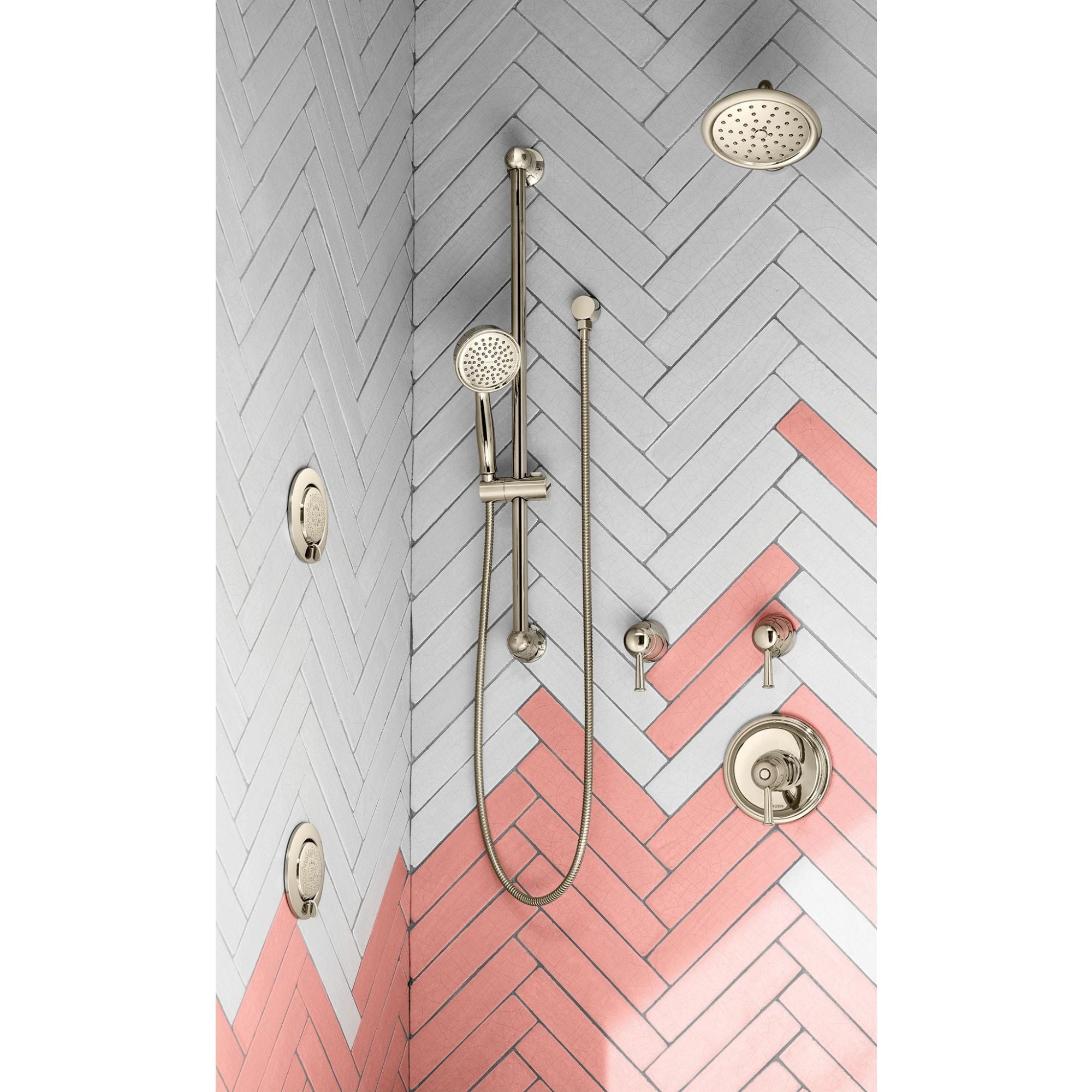 MOEN Moen S6310NL Immersion Single Function Showerhead in Polished Nickel
