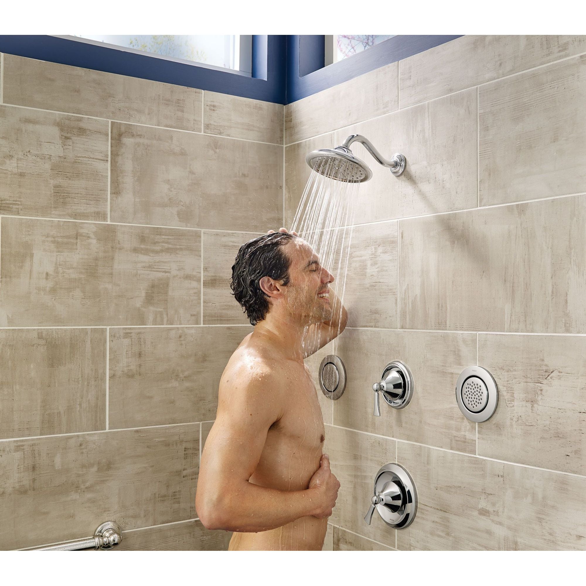 MOEN Moen TS1322ORB Mosaic Round Body Spray in Oil Rubbed Bronze