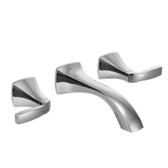 MOEN Moen T6906 Voss Two Handle Wall Mount Widespread Bathroom Sink Faucet