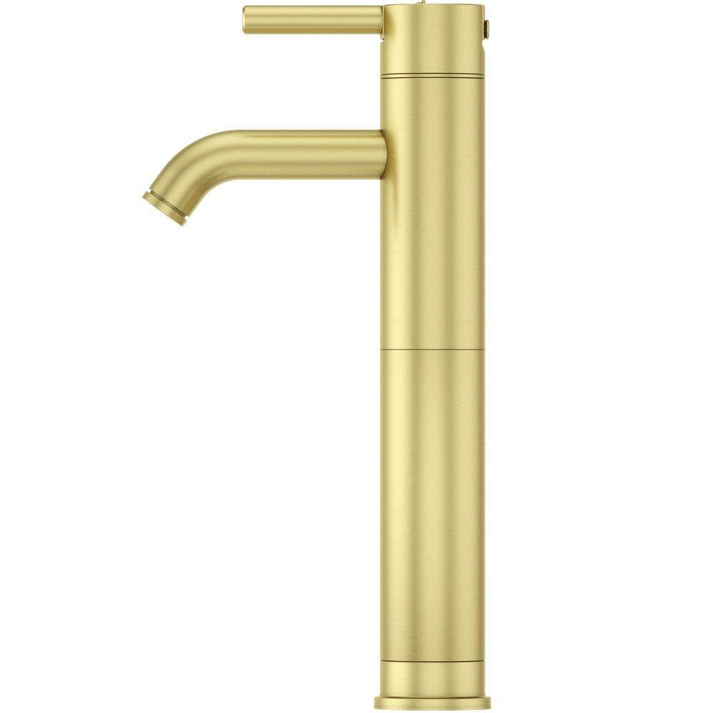 PFISTER Pfister LG40NB00 Contempra Single Handle Vessel Filler Bathroom Sink Faucet in Matte Black