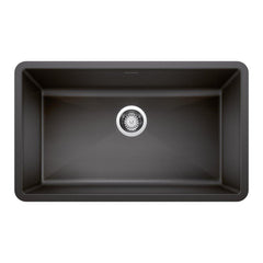 BLANCO BLANCO 440149 Precis 32 x 19 in. No Hole Granite Composite Single Bowl Undermount Kitchen Sink