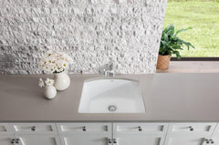 BLANCO Blanco 440175 Diamond 24 x 20-13/16 in. No Hole Composite Single Bowl Undermount Kitchen Sink in White