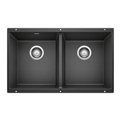 BLANCO BLANCO 516322 Precis Equal Double Bowl Kitchen Sink - Anthracite