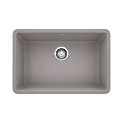 BLANCO BLANCO 522428 Precis 27 Single Bowl Kitchen Sink - Metallic Gray