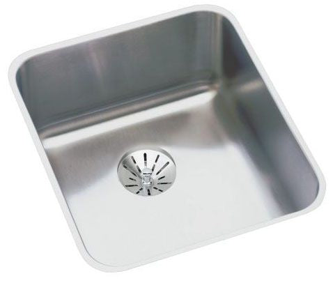 ELKAY Elkay ELUH1418 Lustertone Classic Stainless Steel 16-1/2 x 20-1/2 x 7-7/8 Single Bowl Undermount Sink