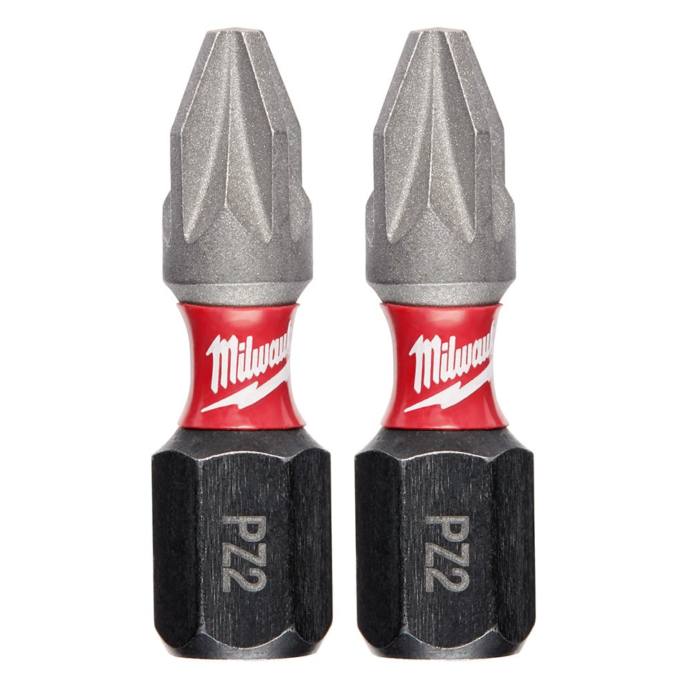 MILWAUKEE Milwaukee 48-32-4432 SHOCKWAVE Impact Phillips #2 Insert Bits (3 Pack)
