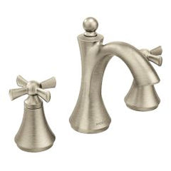 MOEN Moen T4524BN Wynford Two Handle Widespread Bathroom Sink Faucet in Brushed Nickel