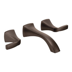 MOEN Moen T6906ORB Voss Two Handle Wall Mount Widespread Bathroom Sink Faucet in Oil Rubbed Bronze