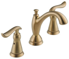 DELTA FAUCET Delta Faucet 3594-CZMPU-DST Linden Two Handle Widespread Bathroom Faucet 1.2 GPM 4 to 16 in Center