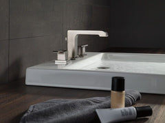 DELTA FAUCET Delta Faucet 3567-SSMPU-DST Two Handle Widespread Bathroom Faucet