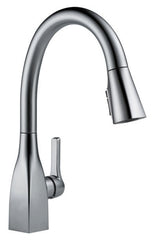 DELTA FAUCET Delta Faucet 9183-AR-DST Mateo Single Handle Pull-Down Kitchen Faucet with ShieldSpray Technology Arctic Stainless