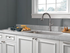 DELTA FAUCET Delta Faucet 9197-AR-PR-DST Cassidy Single Handle Pull Down Kitchen Faucet
