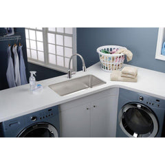 ELKAY Elkay ELUH281610 Lustertone Classic Stainless Steel 30-1/2 x 18-1/2 x 10 Single Bowl Undermount Sink