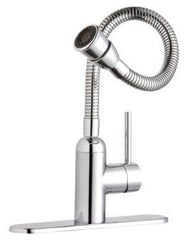 ELKAY Elkay LK2500CR Pursuit Laundry/Utility Faucet with Flexible Spout Forward Only Lever Handle Chrome